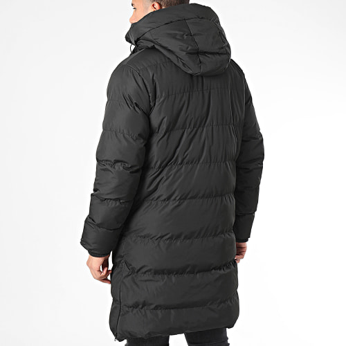 Doudoune Capuche Longue Noir