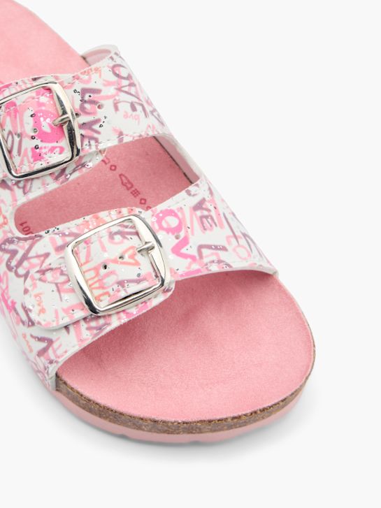 Graceland Offener Hausschuh pink