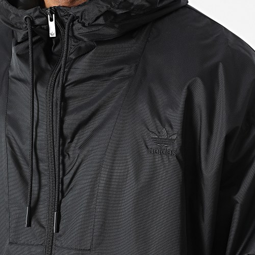 Coupe-Vent Capuche II8161 Noir