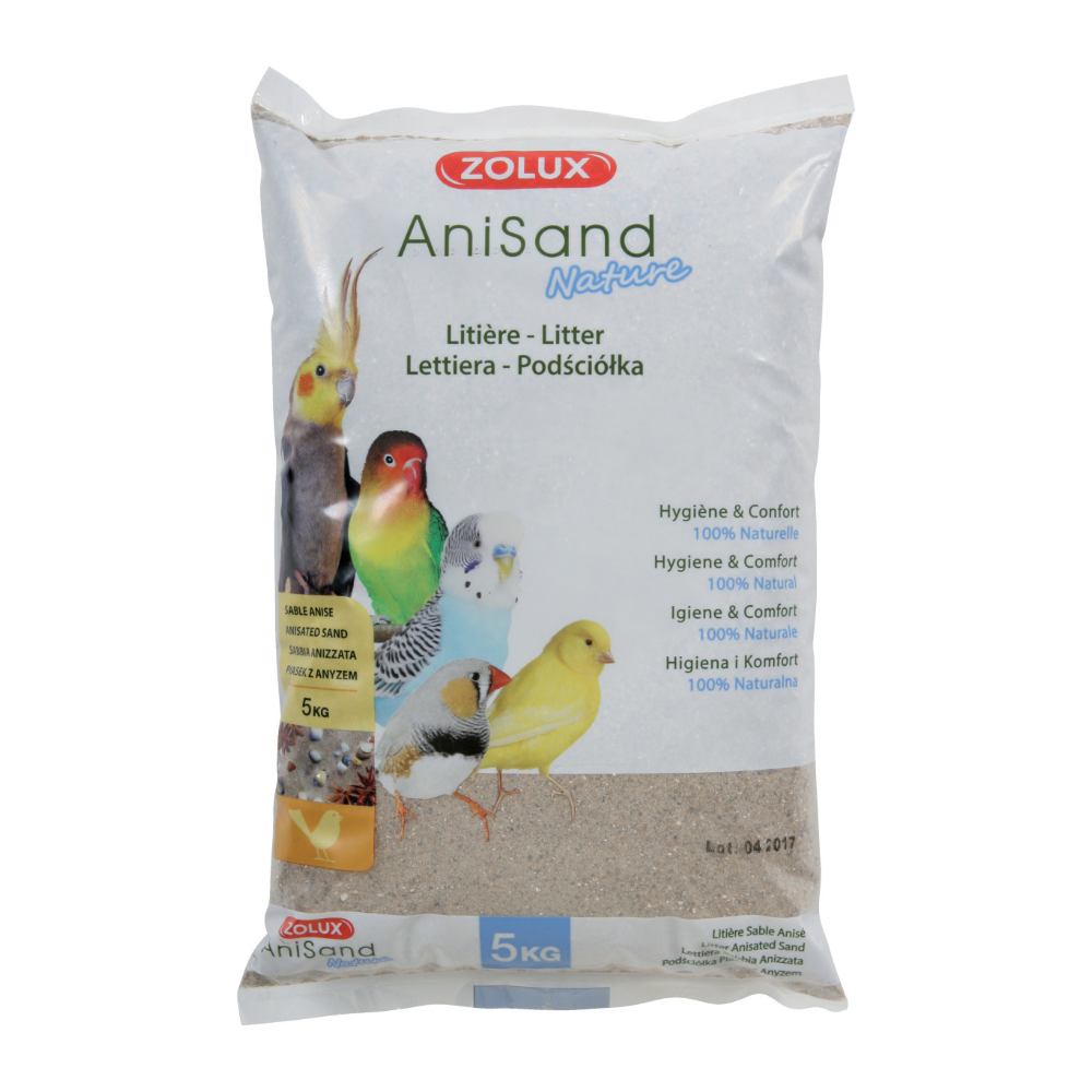 Litière sable anisand nature (lot de 3)