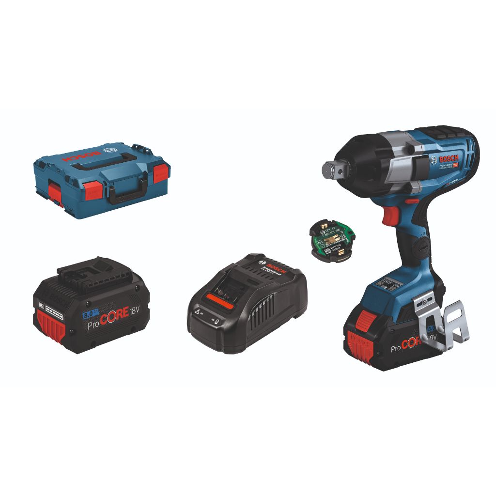 Bosch GDS 18V-1050 HC Accu slagmoeraanzetter set in L-Boxx - 06019J8202