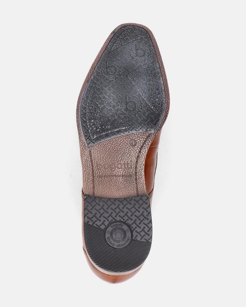 Bugatti Lage nette schoenen  - cognac