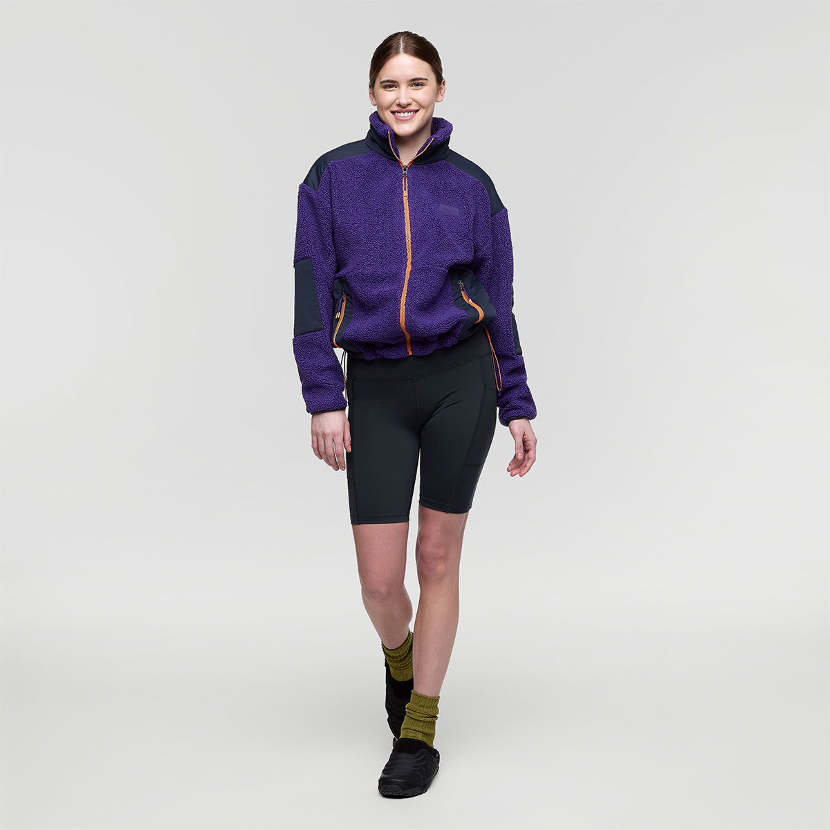 Cotopaxi Bacano Fleece, dame (Black Violet / Carbon)