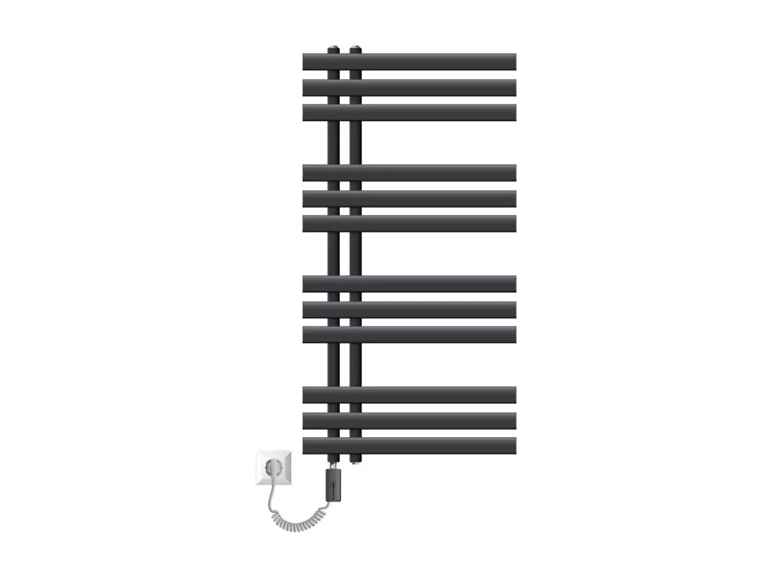 Iron EM Radiator Radiateur sèche-serviettes Radiateur de salle de bain anthracit