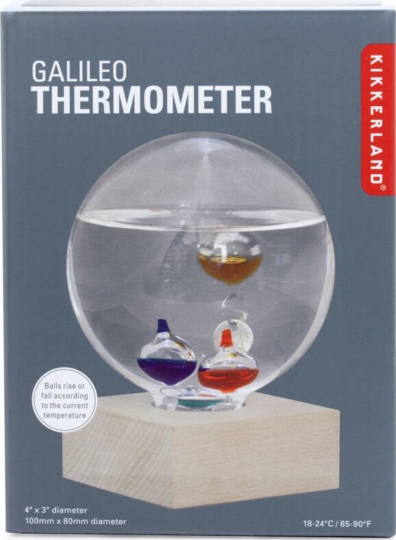 Galileo Termometer - Rund