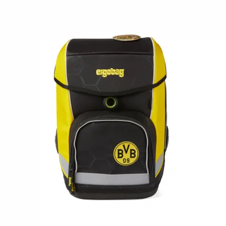 ergobag CUBO Schulranzen Set Borussia Dortmund, 5-teilig