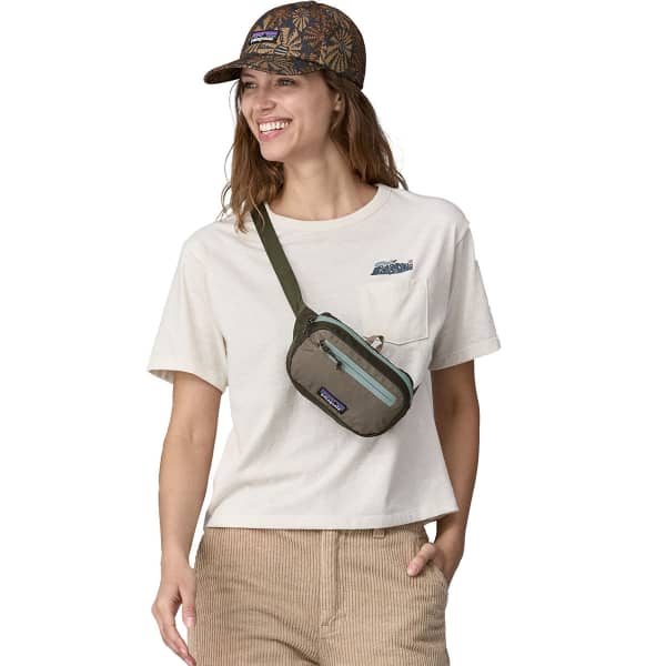 SFS592_Sacs banane PATAGONIA ULTRALIGHT BLACK HOLE MINI HIP PACK PINE NEEDLE GREEN