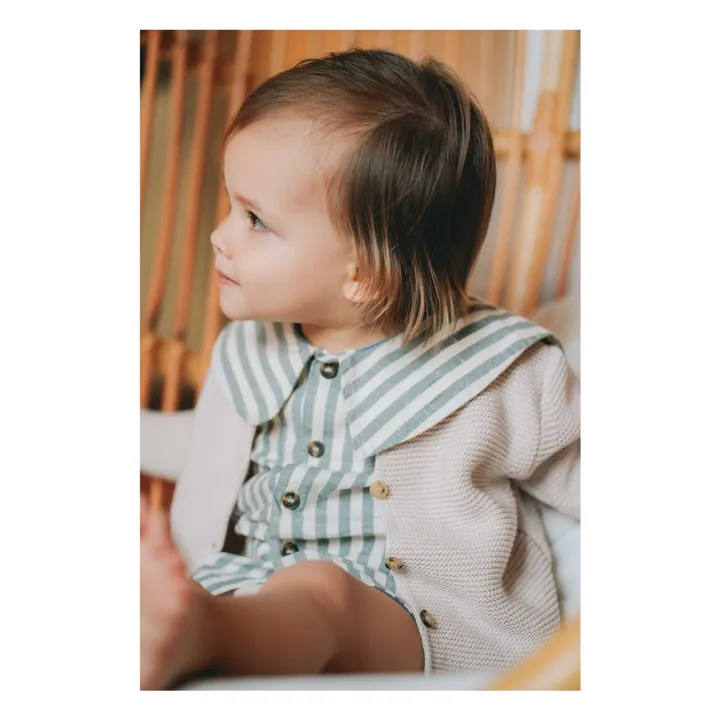 Loir Chemise Lorette Rayée | Vert