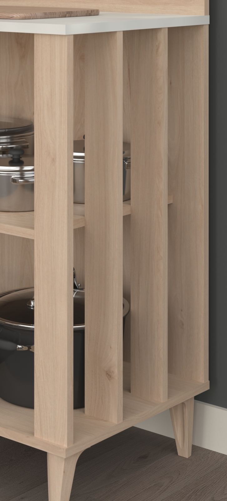 Buffetschrank GALA 11 - Jackson Eiche - Beton-Optik