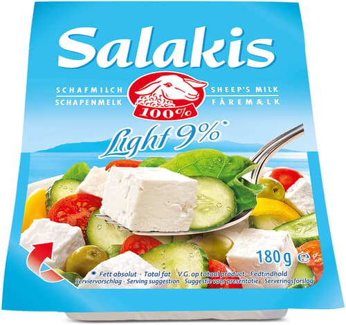 Salakis light Schaf- Milchkäse 27% FiTr.