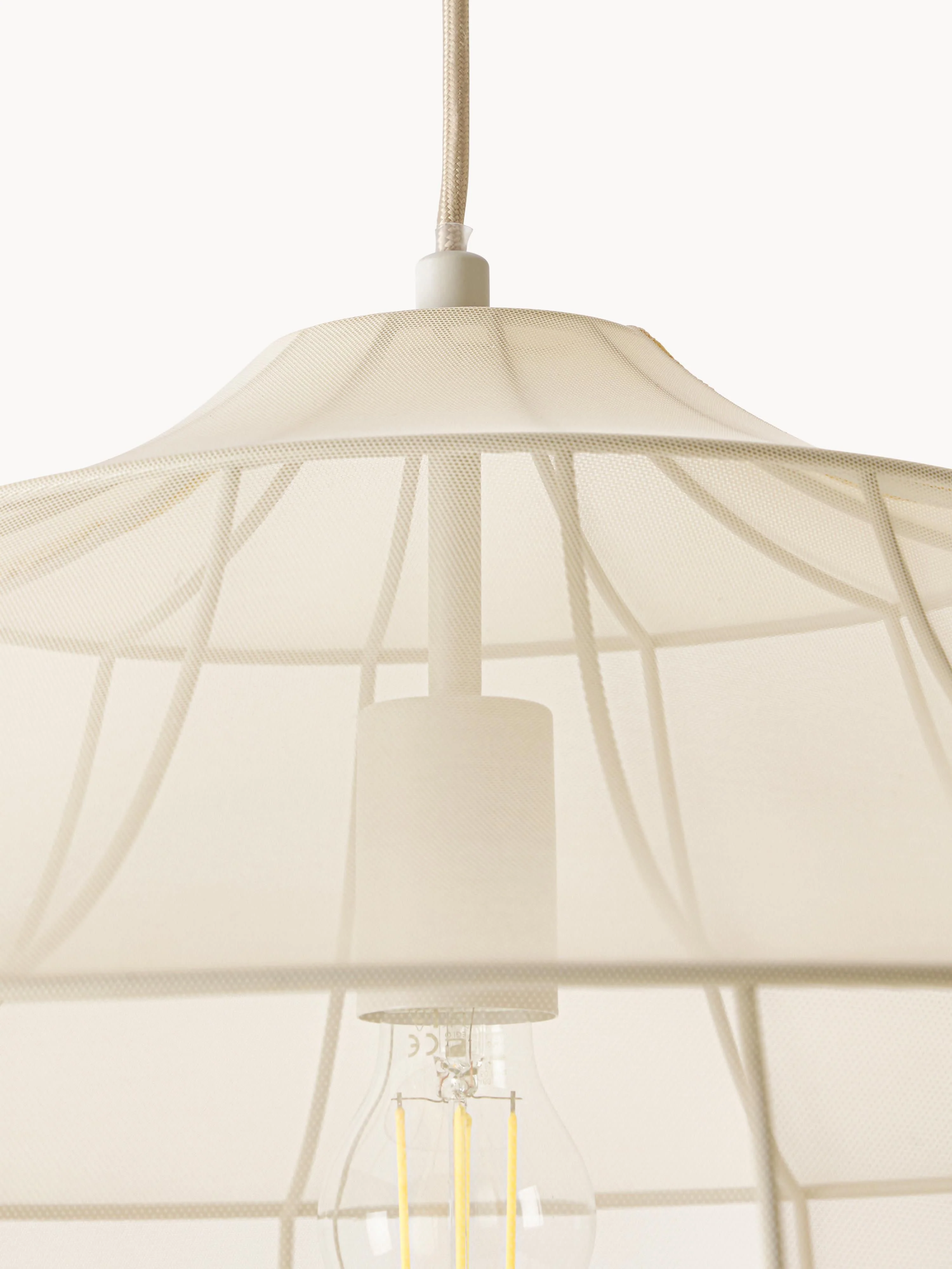 Hanglamp Beau van netstof