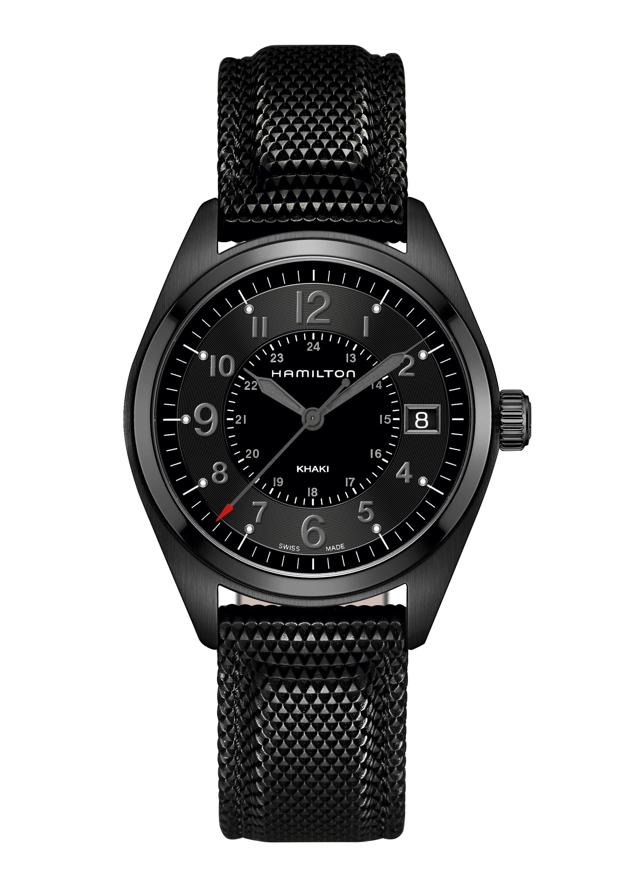 Hamilton Khaki Field Full Black Herrenuhr H68401735