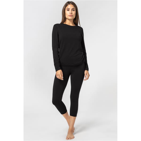 T-shirt thermique SUPER.NATURAL W ARCTIC230 LS JET BLACK