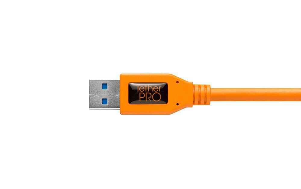 Kabel TetherPro USB 3.0 / USB-C 4.6 Meter – orangeUSB 3.0 - USB-C Kabel, 4.6 Meter