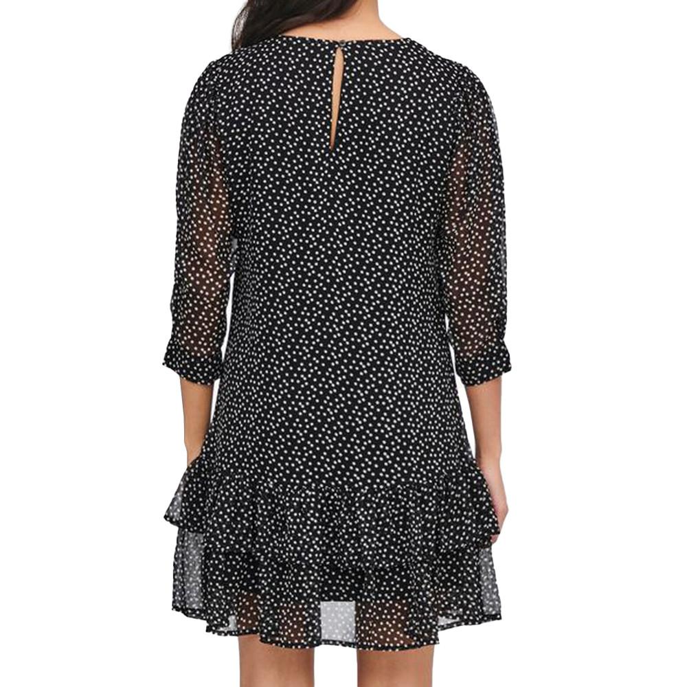 JDY Robe à pois Noir/Blanc Femme JDY Candice