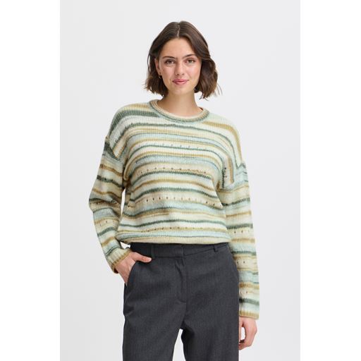 Fransa Manny Striktrøje, Laurel Wreath Mix, XXL