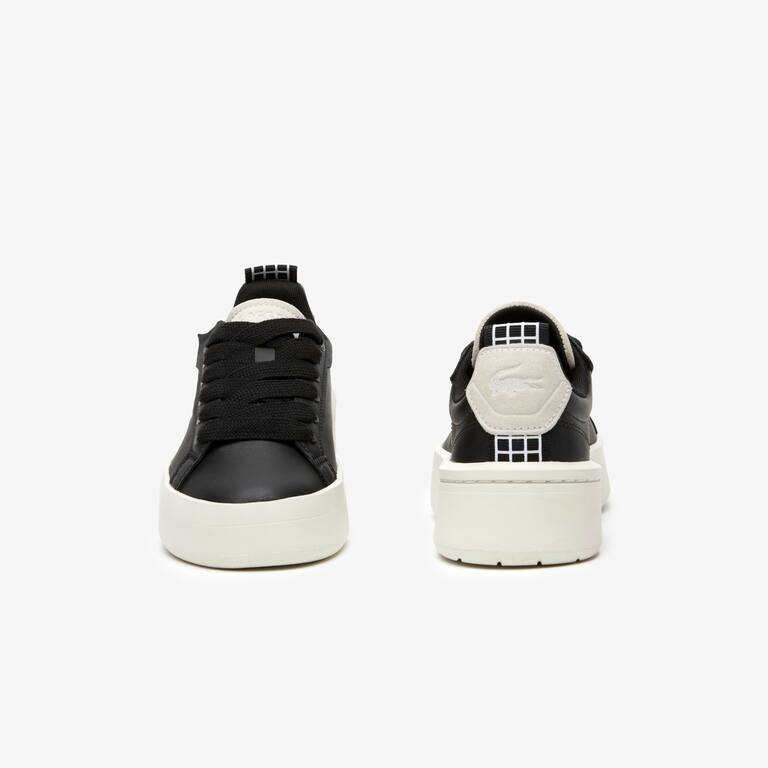 Sneakers Carnaby Platform femme Lacoste en cuir Sneakers - Noir - Lacoste - Femme