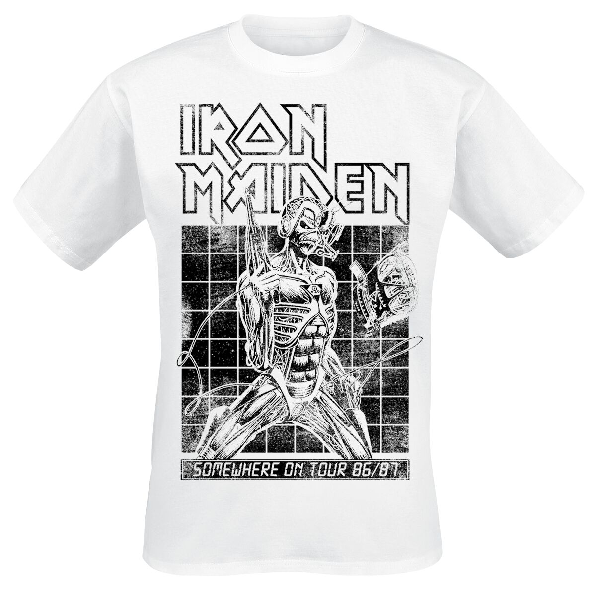 Sit Tour 86/87 | Iron Maiden T-Shirt Manches courtes