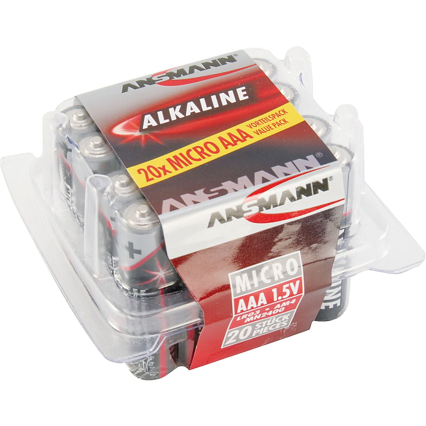 AnsmannAAA-Batterien, 20er-Pack