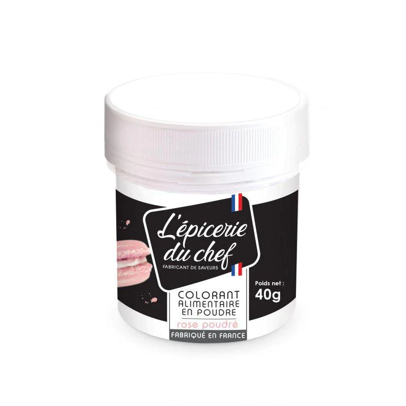 Colorant alimentaire en poudre rose clair 40 g Scrapcooking