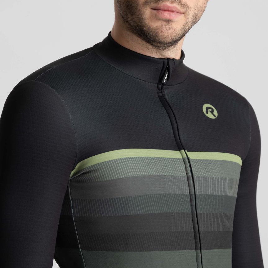Rogelli Hero II Cykeljakke, Sort/grøn
