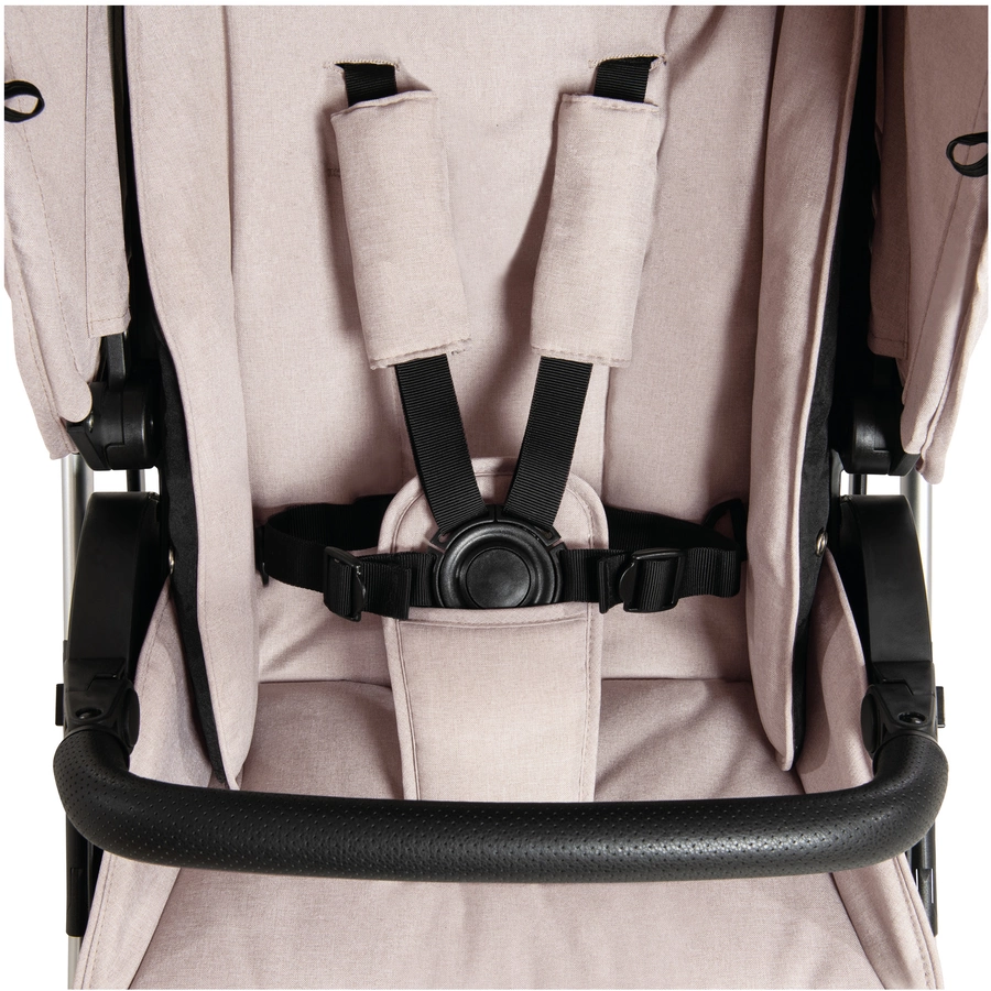 hauck Kinderwagen Vision X Set Black Melange Beige