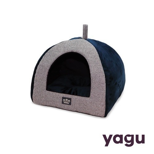 Parque de espuma para cães Igloo Milano, cinza e azul
