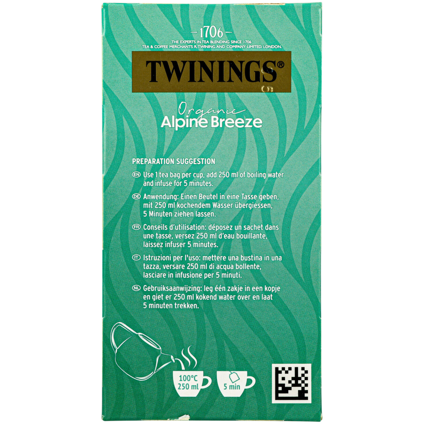 Twinings Bio Alpine Breeze 20 Beutel