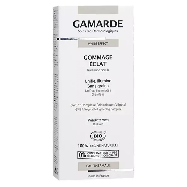 Gamarde White Effect Gommage Éclat Bio 40ml