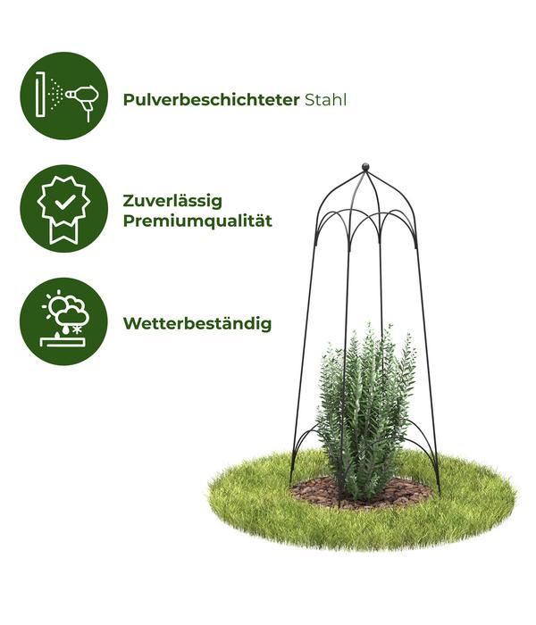 Dehner Obelisk-Set Tenda, 2-teilig