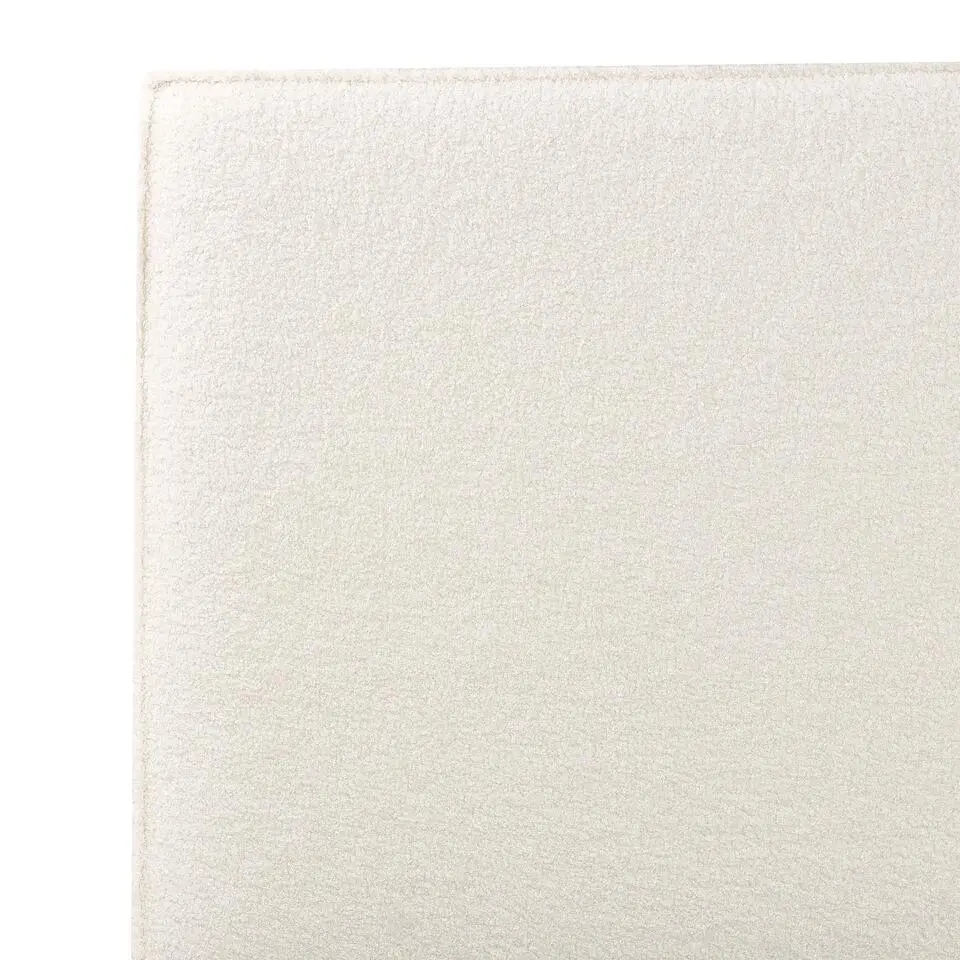 MOISSAC - Tweepersoonsbed - Off-white - 180 x 200 cm - Polyester
