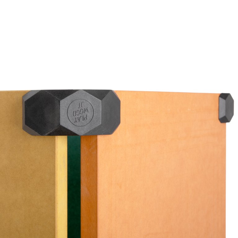 MDF durchgefärbt Möbelplatte roh mit ca. 2 mm Fase