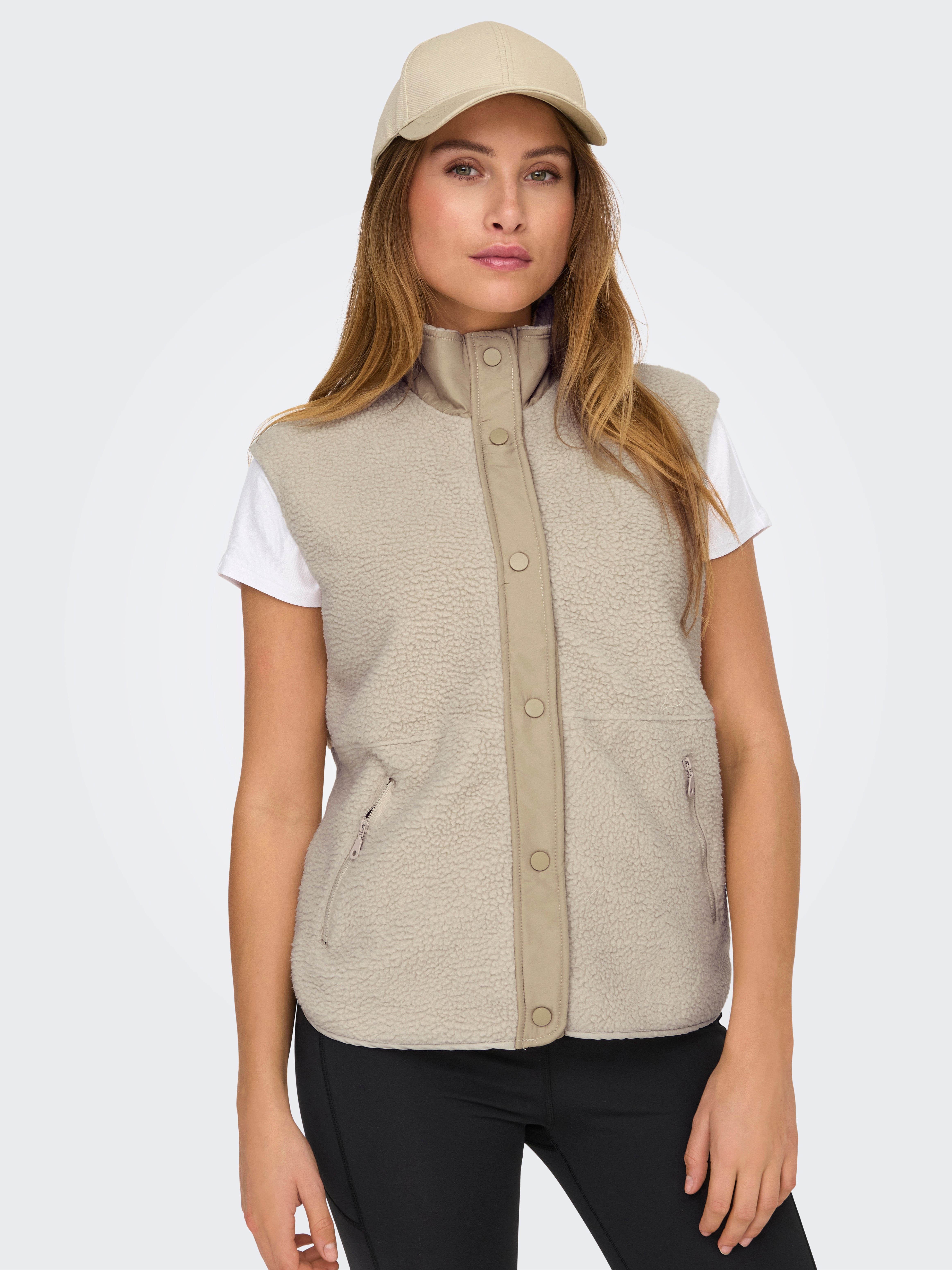 ONPFLY Teddyfell Weste Pumice Stone