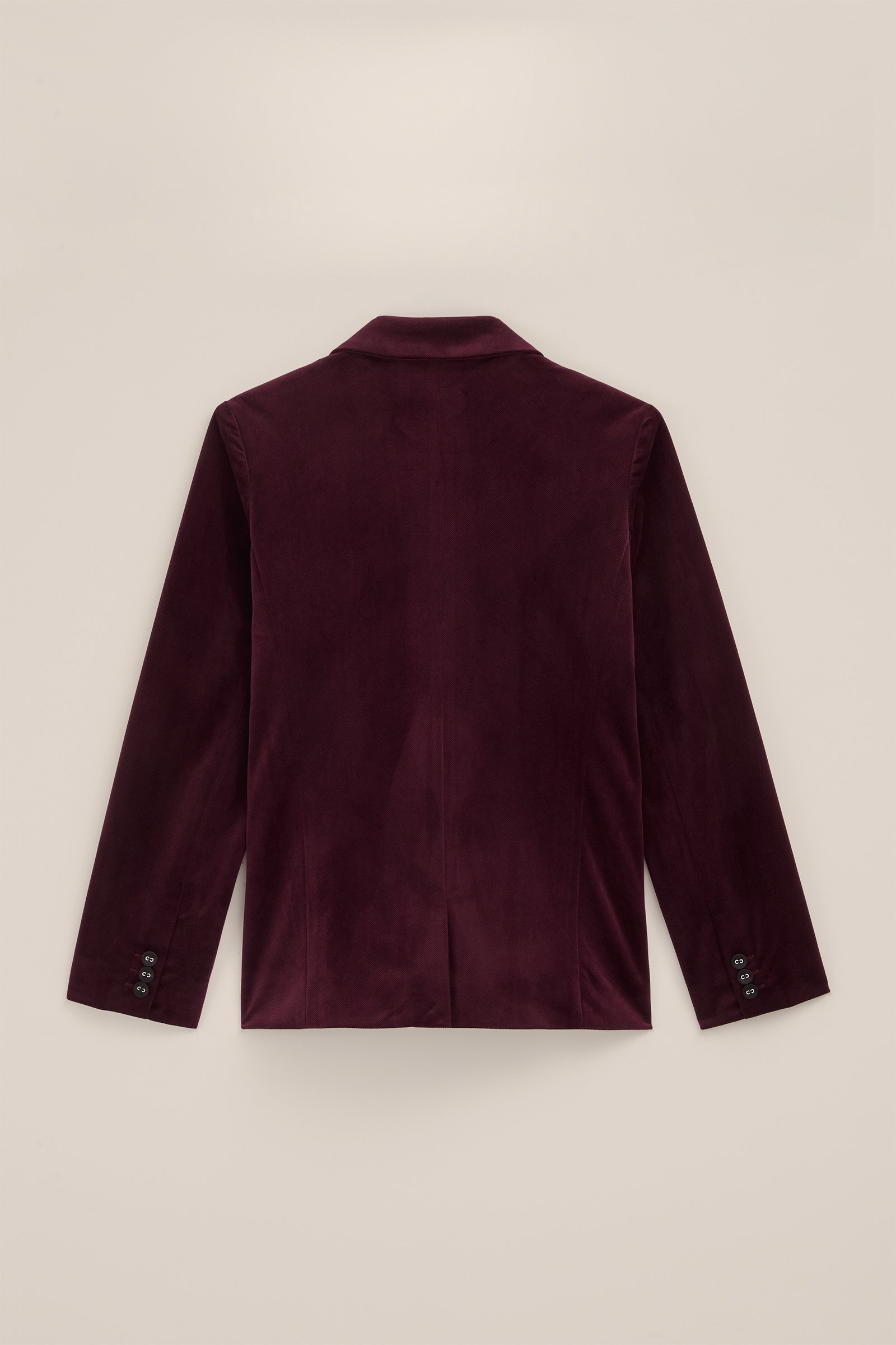 Jongens velvet blazer WE Fashion Bordeauxrood