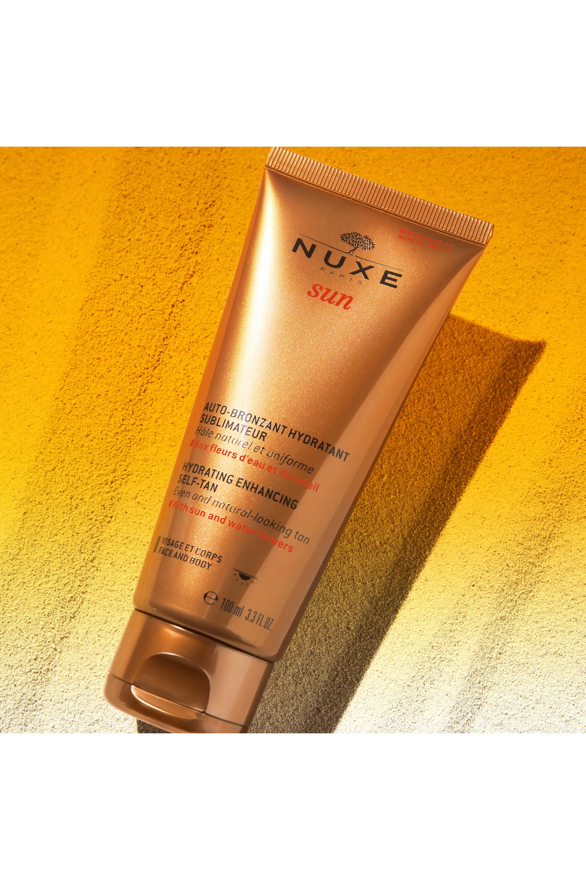 Nuxe Auto-bronzant hydratant sublimateur visage et corps Nuxe Sun-100 ml