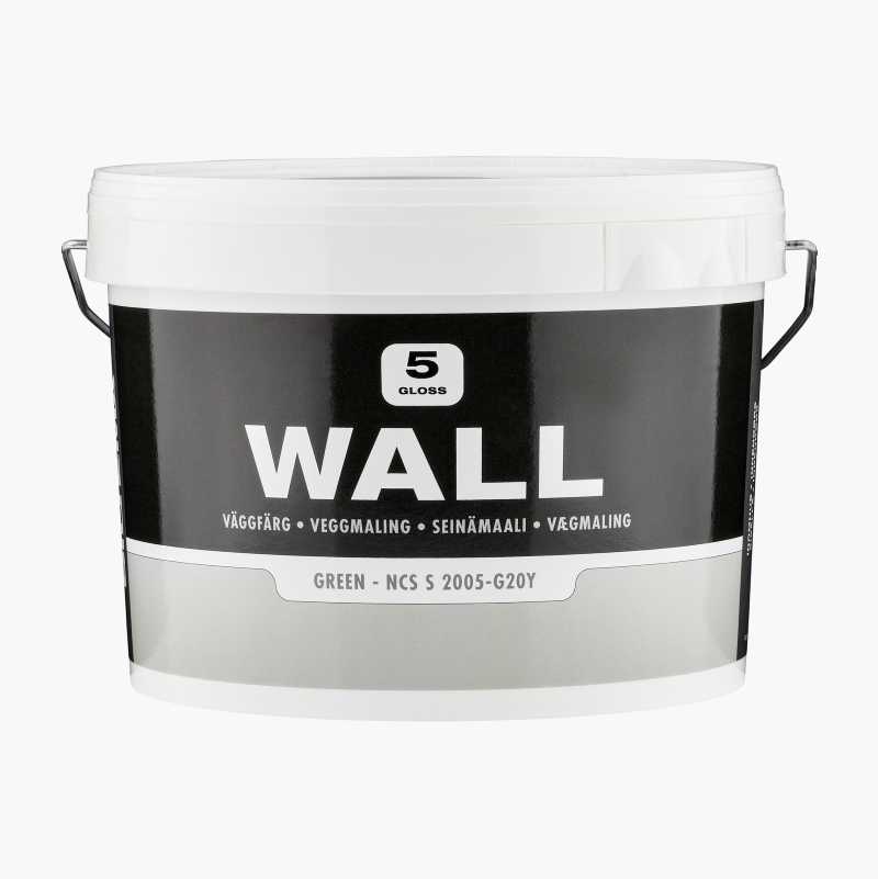 Veggmaling WALL, grønn, 3 liter