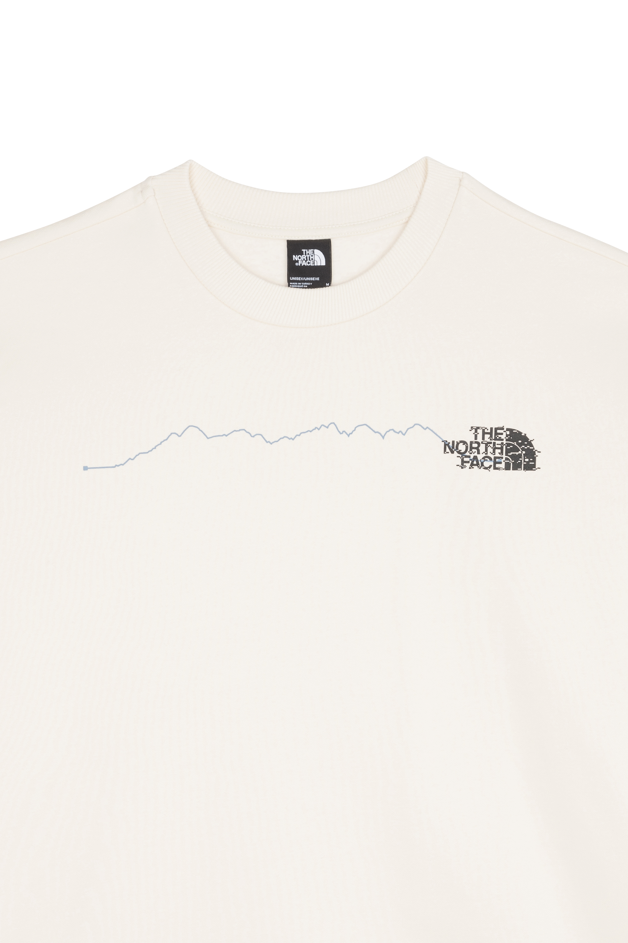 THE NORTH FACE Sweatshirt GRAPHIC CREW Blanc