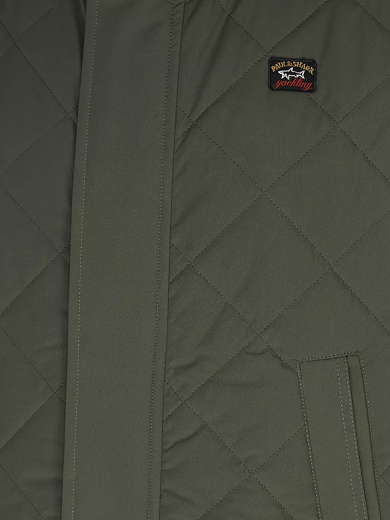 PAUL & SHARK Steppgilet olive