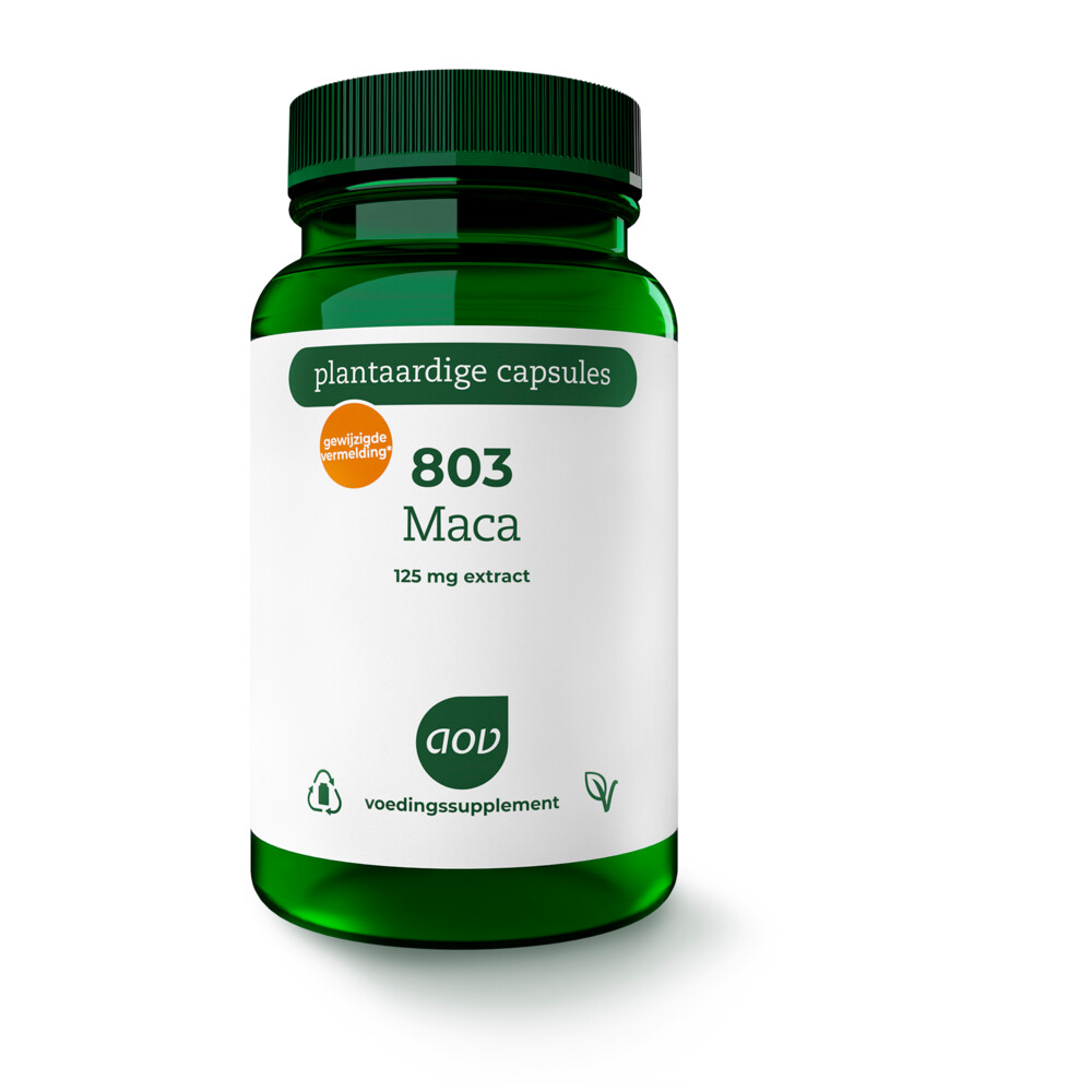 AOV 803 Maca60 vegacapsules