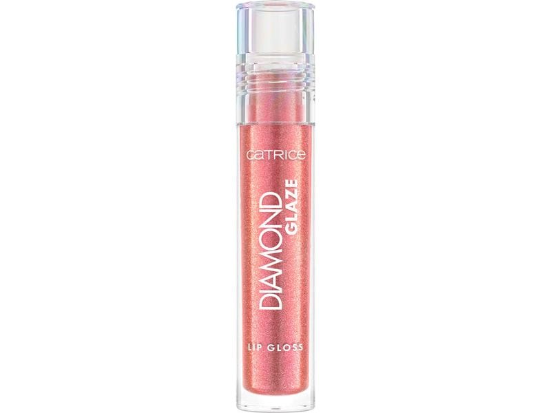 Catrice Lip Gloss Diamond Glaze 040 Diamonds Made Me Do It Glänzender, glitzernder Lipgloss in transparentem Farbton