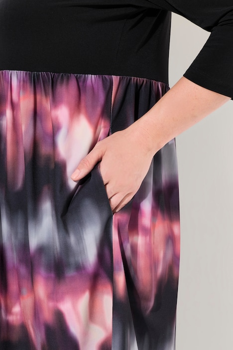 Longshirt, A-Linie, Print