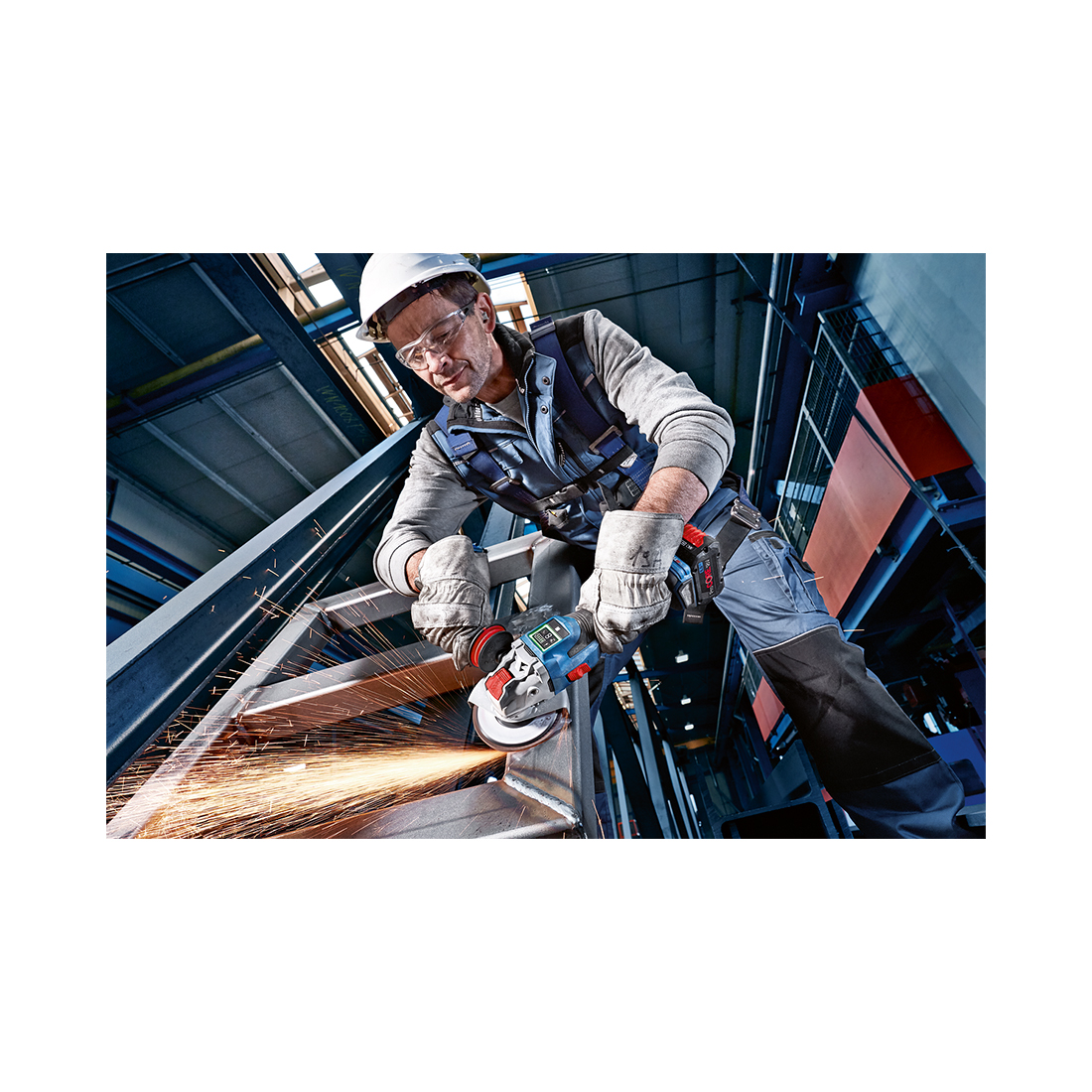 Bosch 4 Tool 18V Profi Set (GSR;GDX;GWS;GBH) (0 615 990 N32)