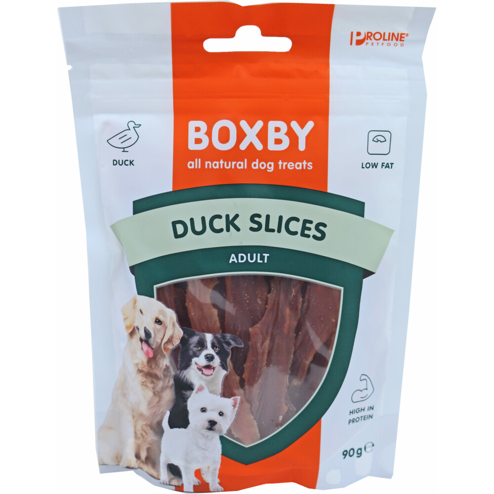 Proline Boxby Eend Slices90 gr
