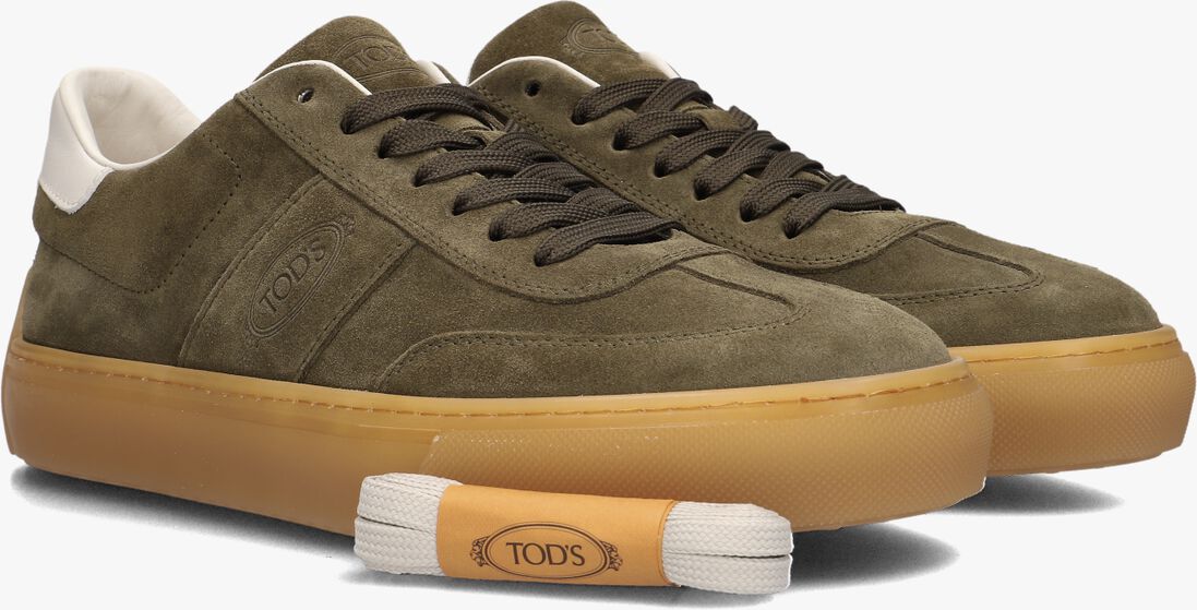 groene tod's lage sneakers tod's sneaker