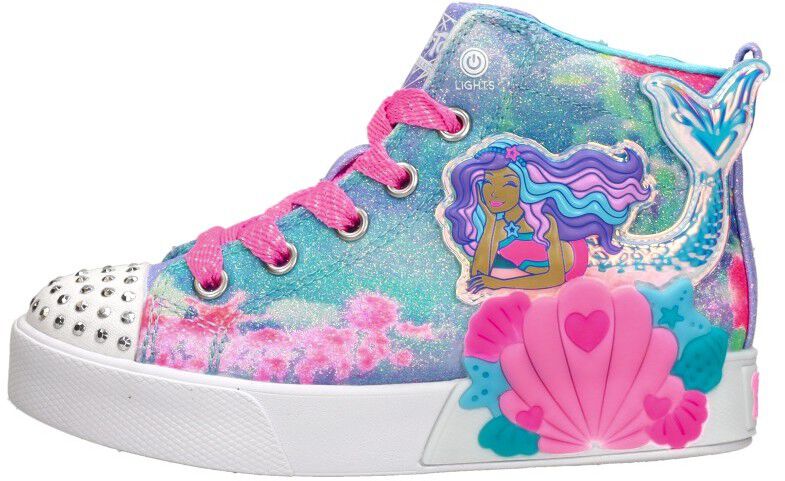 Skechers Twinkle Magic - Mermaid Sea licht blauw
