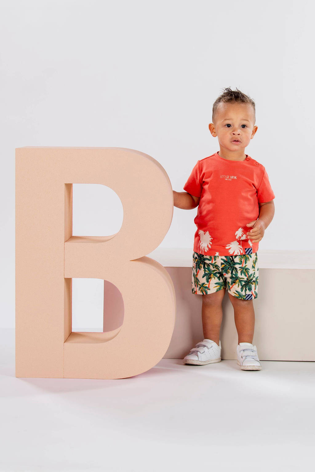 B.Nosy korte broek beige/groen