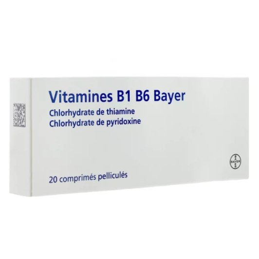 Vitamines B1 B6 Comprimés - Bayer