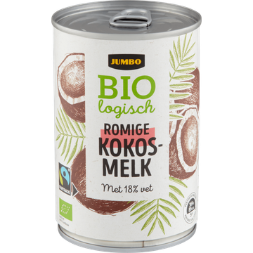 Jumbo Biologisch Romige Kokosmelk 400ML