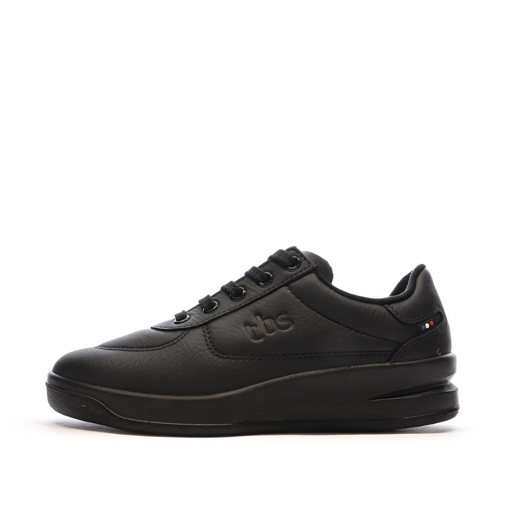 TBS Chaussures Noires en cuir Femme TBS Brandy