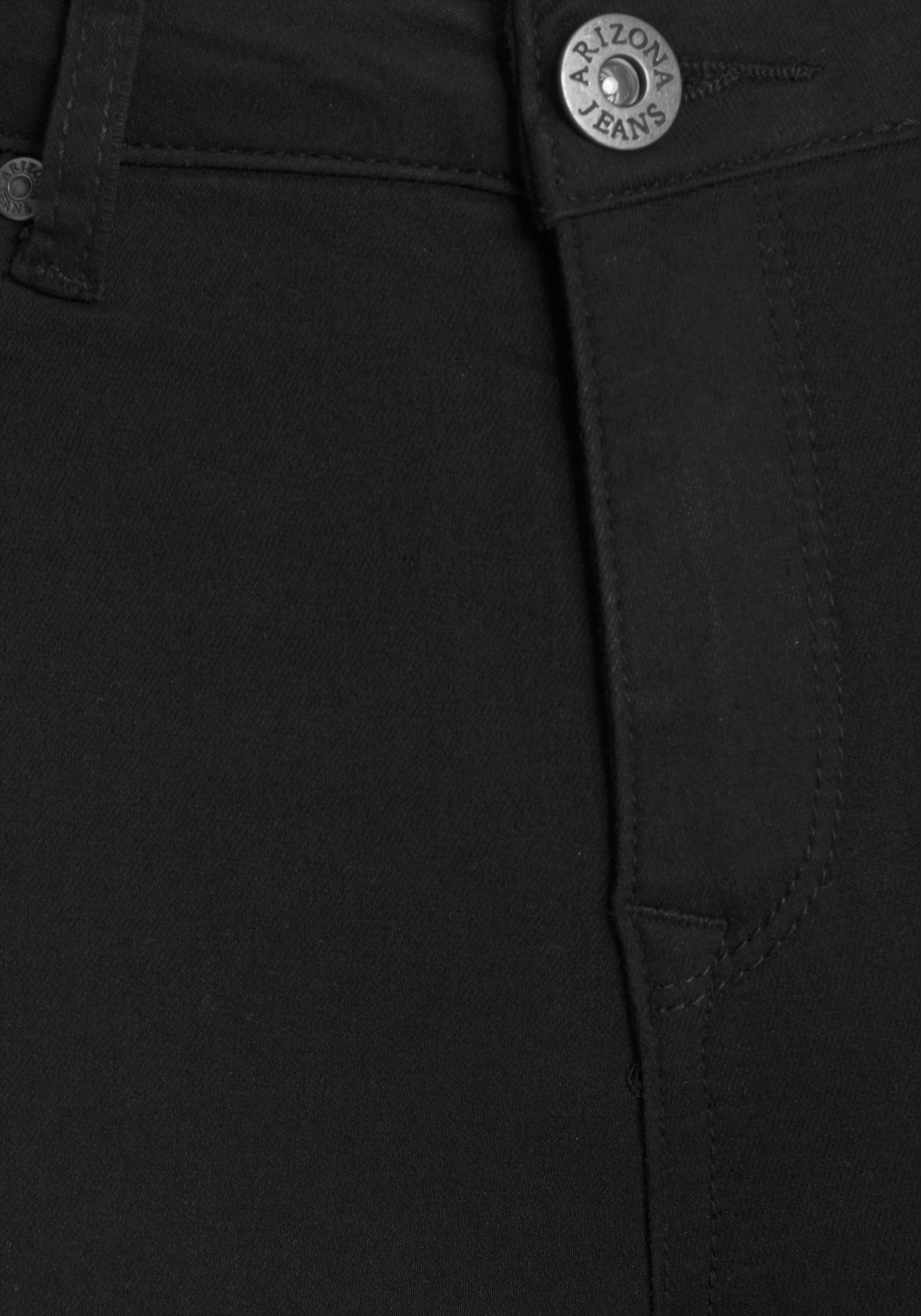 Arizona Skinny-fit-Jeans »Ultra Stretch«, extra-eng geschnittene Beinform,  modische Used-Waschung